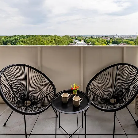 Manufaktura - 76m2, Parking, Aircon - By Rentujemy Daire